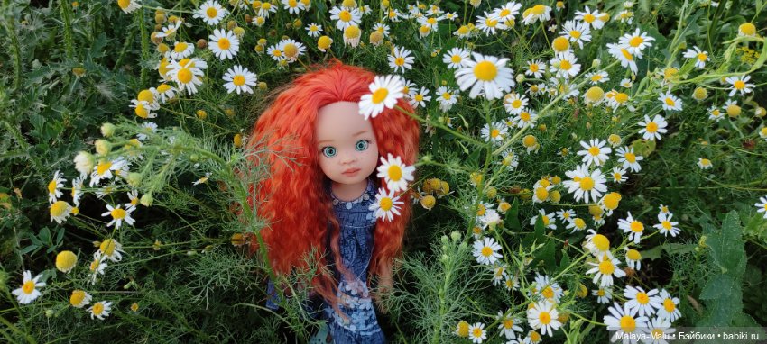 Прогулка с рыжиком — ООАК Paola Reina (Паола Рейна) и испанских кукол: перерисовка