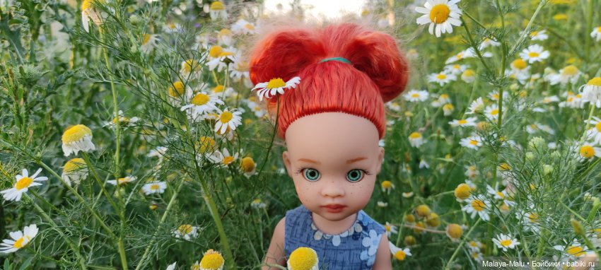 Прогулка с рыжиком — ООАК Paola Reina (Паола Рейна) и испанских кукол: перерисовка