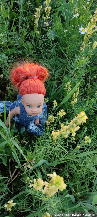 Прогулка с рыжиком — ООАК Paola Reina (Паола Рейна) и испанских кукол: перерисовка