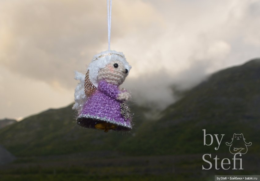 Ангелочек — Вязаные игрушки и амигуруми: крючком (фото 2)