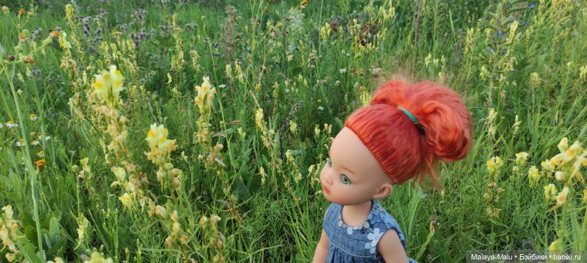 Прогулка с рыжиком — ООАК Paola Reina (Паола Рейна) и испанских кукол: перерисовка