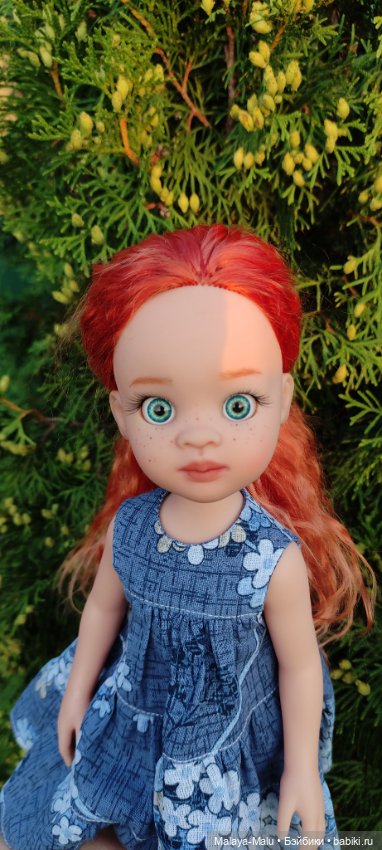 Прогулка с рыжиком — ООАК Paola Reina (Паола Рейна) и испанских кукол: перерисовка