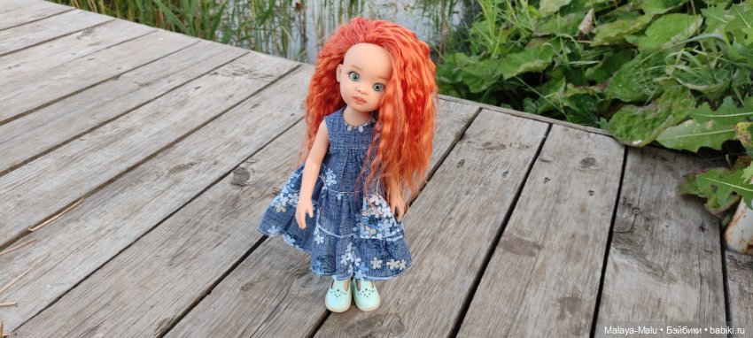 Прогулка с рыжиком — ООАК Paola Reina (Паола Рейна) и испанских кукол: перерисовка