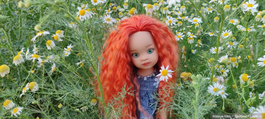 Прогулка с рыжиком — ООАК Paola Reina (Паола Рейна) и испанских кукол: перерисовка