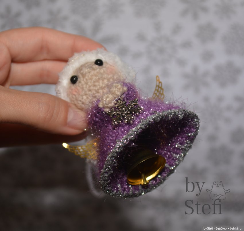 Ангелочек — Вязаные игрушки и амигуруми: крючком (фото 4)