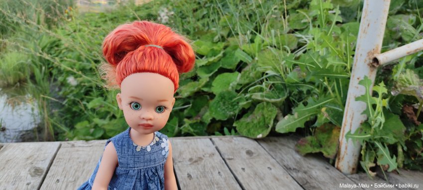 Прогулка с рыжиком — ООАК Paola Reina (Паола Рейна) и испанских кукол: перерисовка