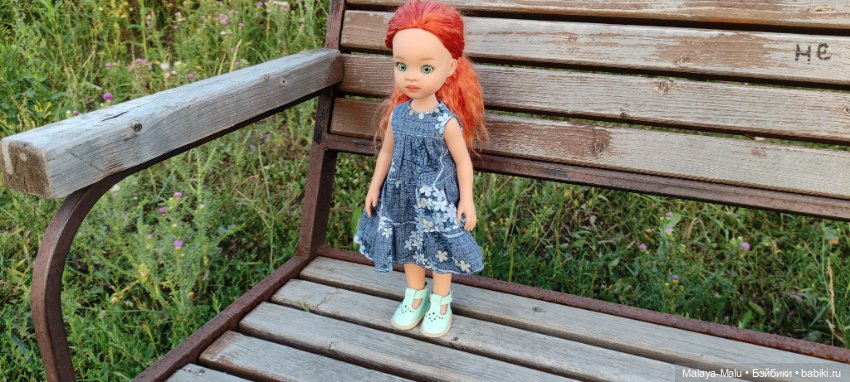 Прогулка с рыжиком — ООАК Paola Reina (Паола Рейна) и испанских кукол: перерисовка