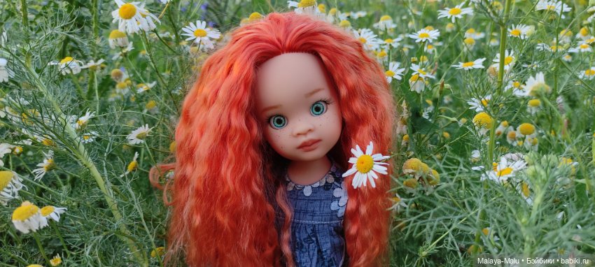 Прогулка с рыжиком — ООАК Paola Reina (Паола Рейна) и испанских кукол: перерисовка