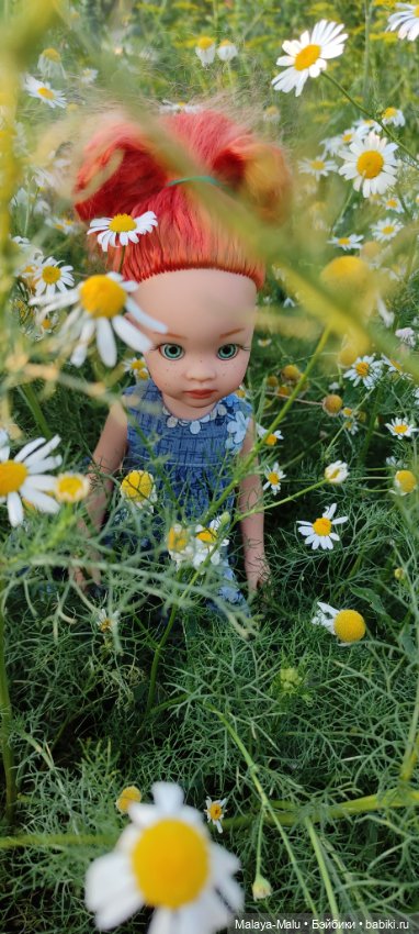 Прогулка с рыжиком — ООАК Paola Reina (Паола Рейна) и испанских кукол: перерисовка