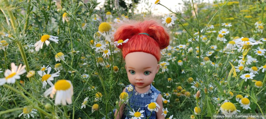 Прогулка с рыжиком — ООАК Paola Reina (Паола Рейна) и испанских кукол: перерисовка