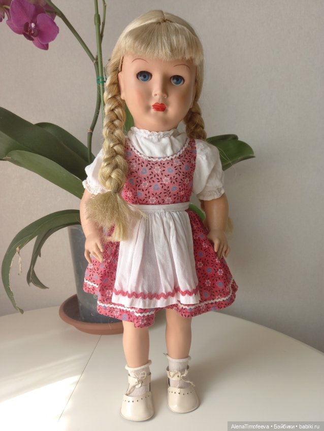Немецкая куколка из тортулона (фото 3)