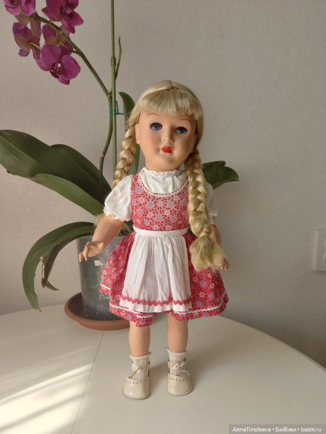 Немецкая куколка из тортулона (фото 4)