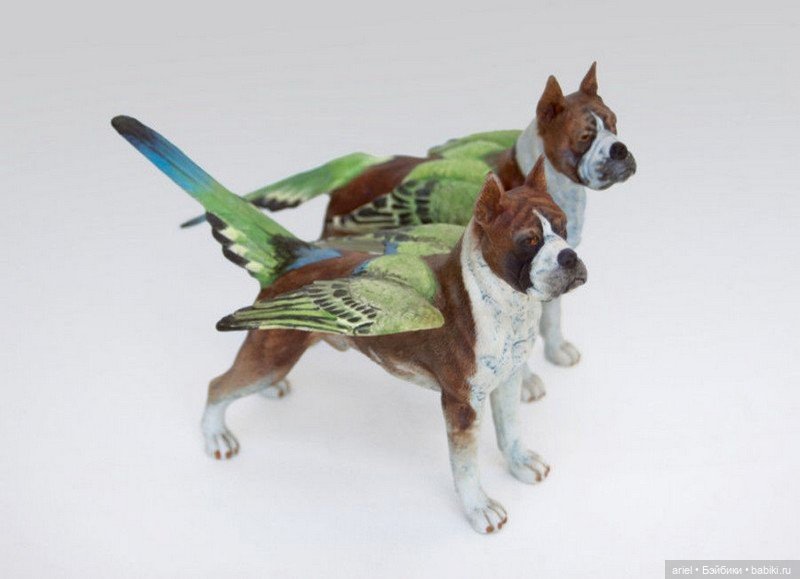 Оригинальные скульптуры Debra Broz (фото 8)