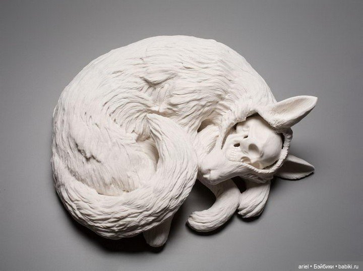 Интересные скульптуры Kate MacDowell (фото 6)