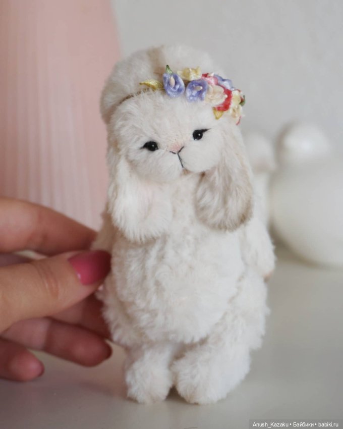 Зайка тедди — Авторские мишки Тедди и друзья: фото (фото 4)