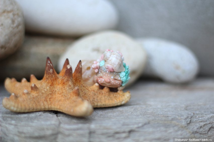 Русалочка — Лепка авторских игрушек и папье