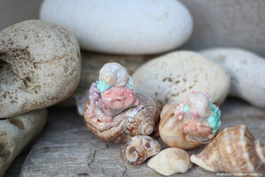 Русалочка — Лепка авторских игрушек и папье (фото 6)