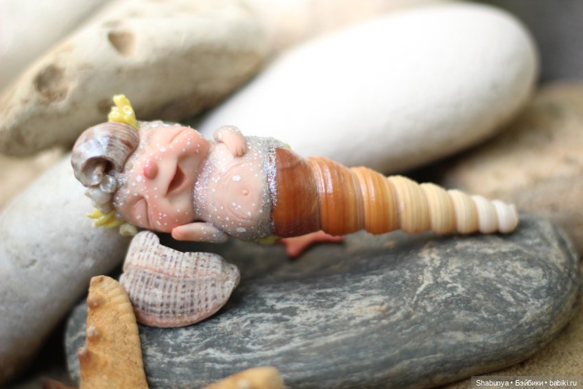 Русалочка — Лепка авторских игрушек и папье