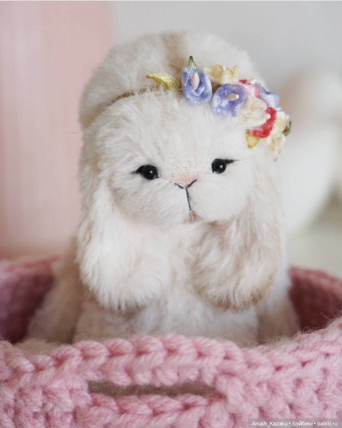 Зайка тедди — Авторские мишки Тедди и друзья: фото