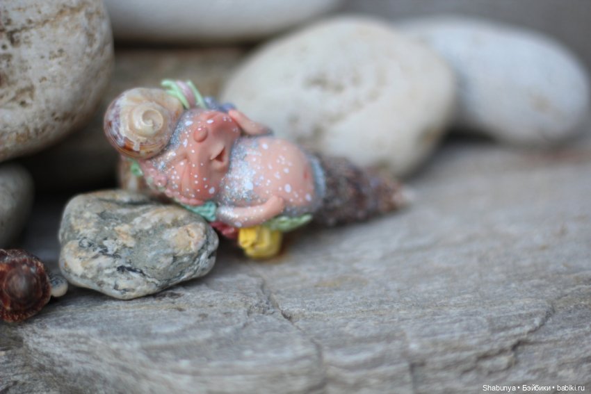 Русалочка — Лепка авторских игрушек и папье (фото 10)