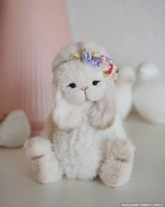 Зайка тедди — Авторские мишки Тедди и друзья: фото (фото 2)