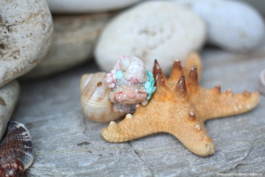 Русалочка — Лепка авторских игрушек и папье