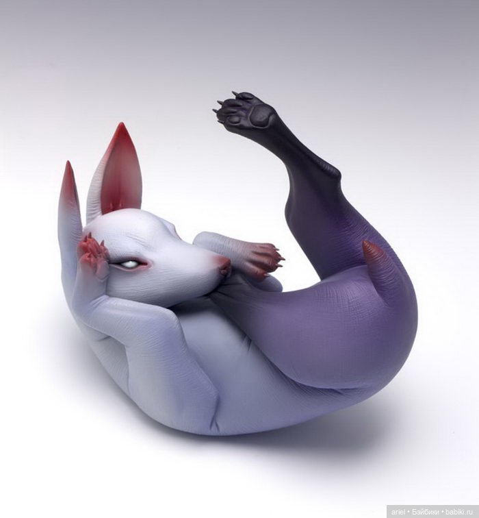 Любопытные скульптуры Erika Sanada (фото 9)