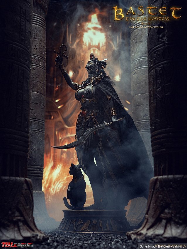 Египетская Богиня Bastet от TBLeague Phicen (фото 2)