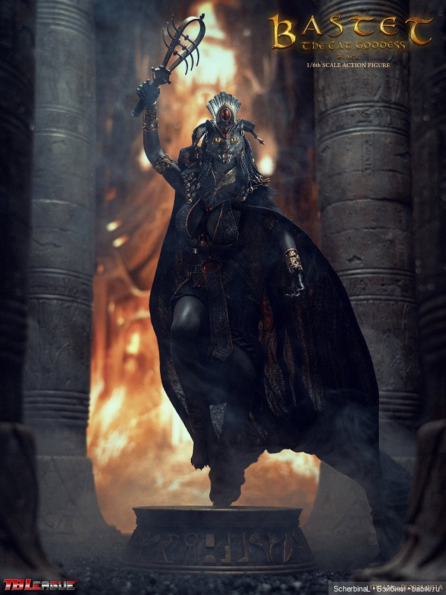 Египетская Богиня Bastet от TBLeague Phicen (фото 5)