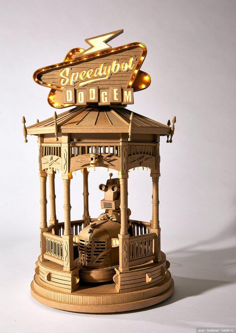 Картонные работы от Greg Olijnyk (фото 7)