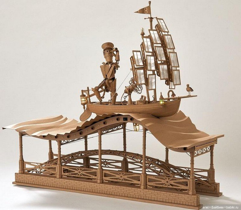 Картонные работы от Greg Olijnyk