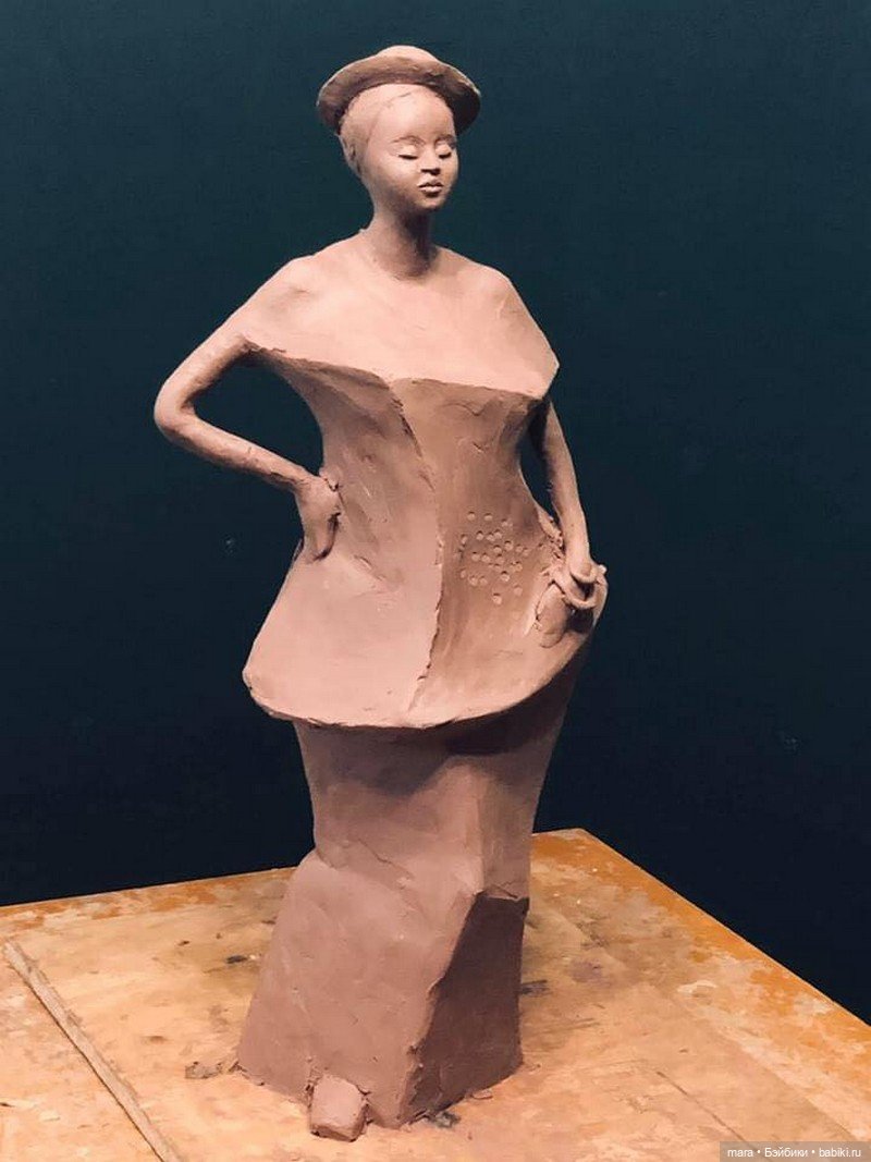 Нигерийский скульптор Nnamdi Okonkwo