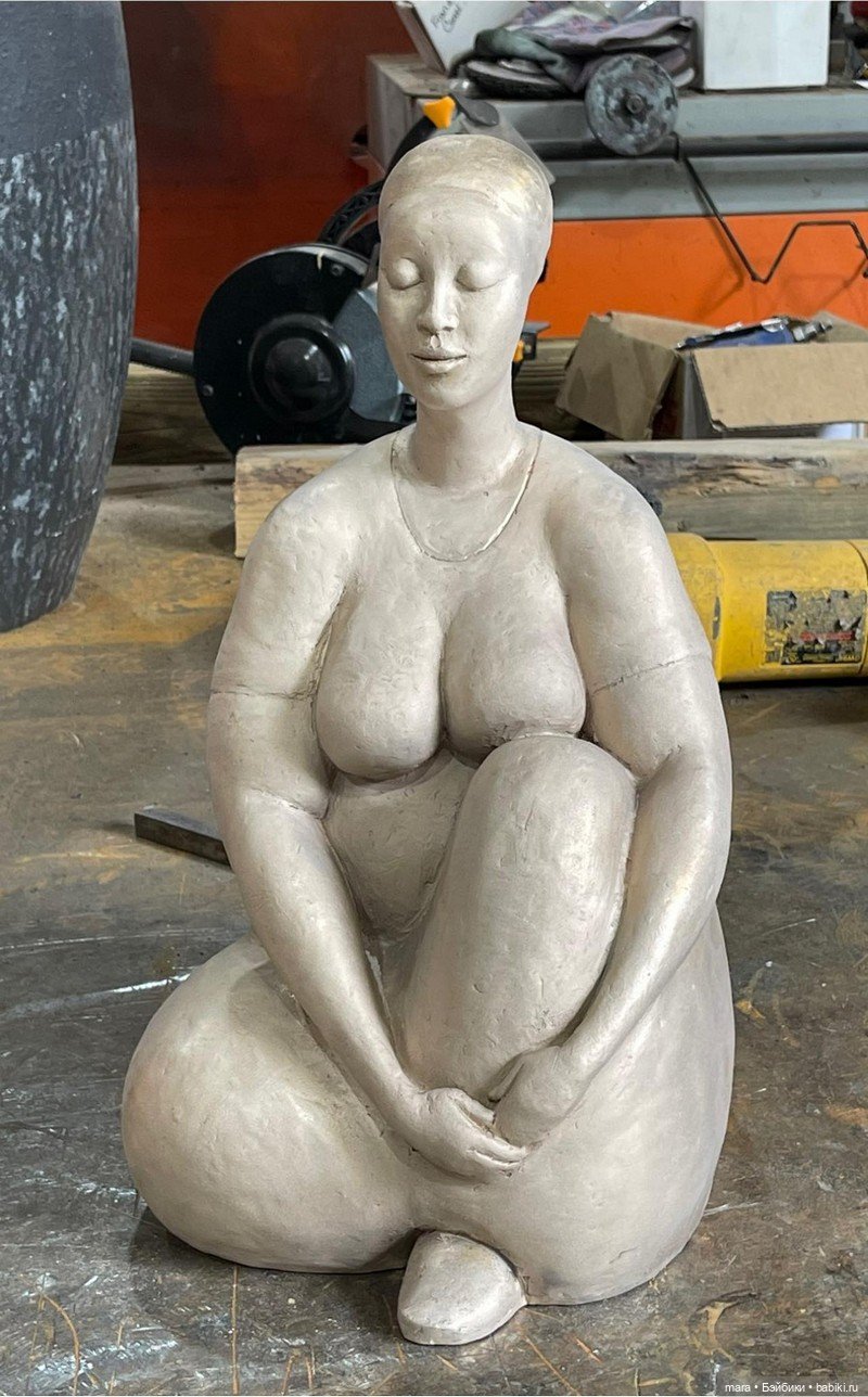 Нигерийский скульптор Nnamdi Okonkwo