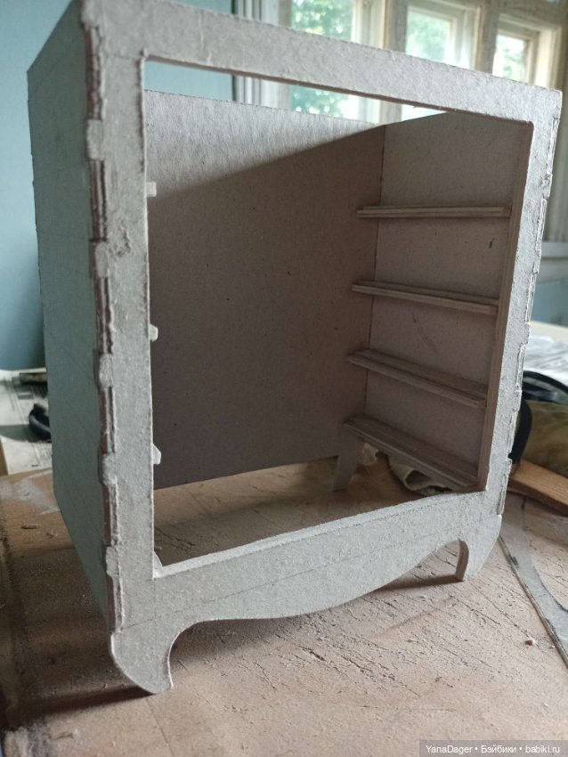 Про картон и про комод — Кукольная мебель своими руками: МК (фото 3)