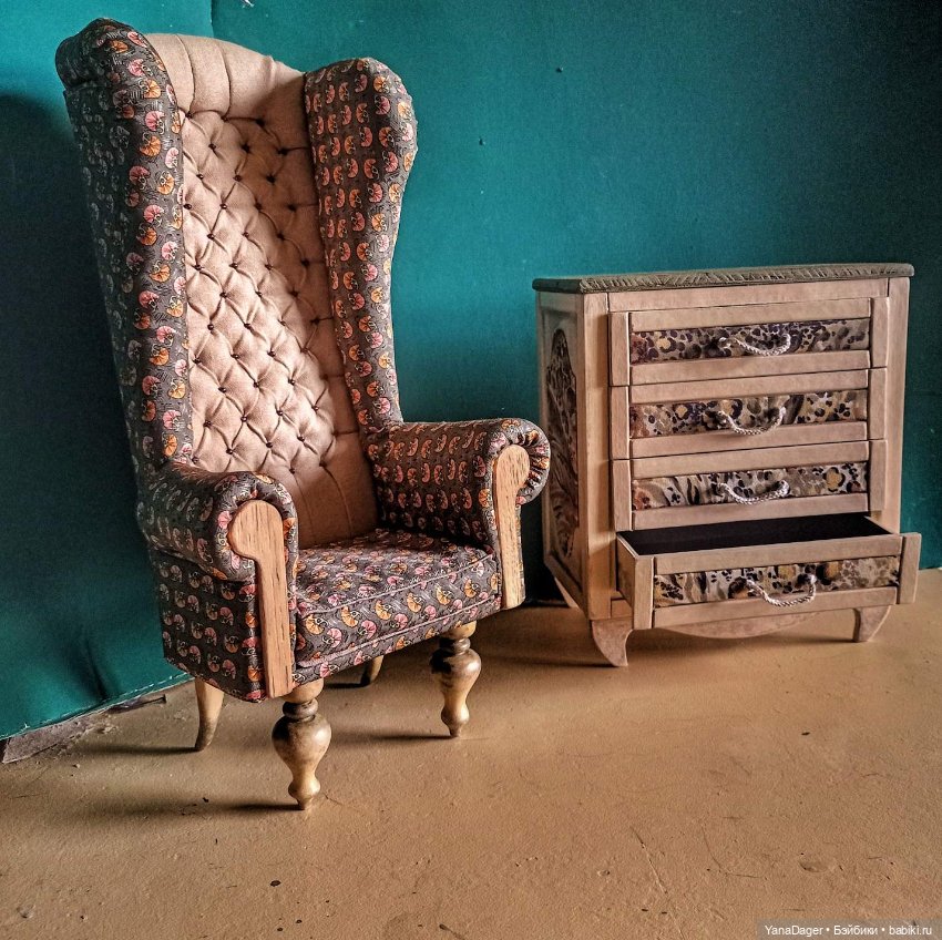 Про картон и про комод — Кукольная мебель своими руками: МК (фото 8)