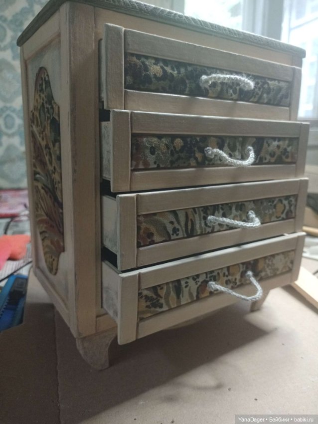 Про картон и про комод — Кукольная мебель своими руками: МК (фото 6)