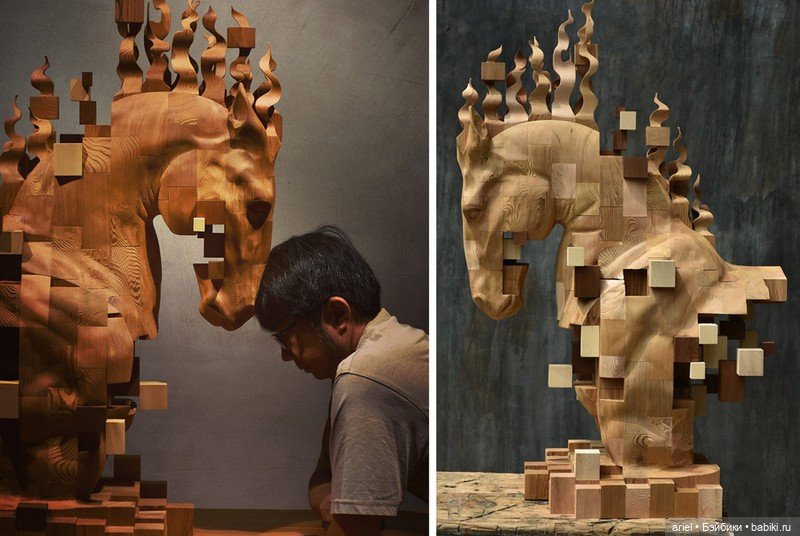 Великолепные скульптуры Hsu Tung Han (фото 10)