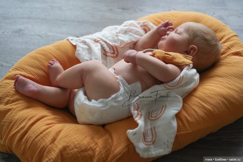 Realborn Grumpy Sage скульптора Jessica Gustafson, автор прототипа Bianca Franke