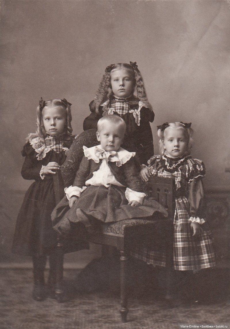 Старинные детские фотографии