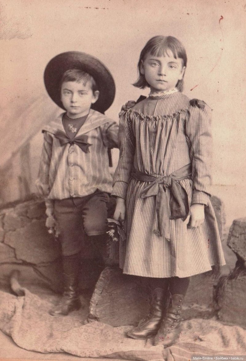 Старинные детские фотографии (фото 2)