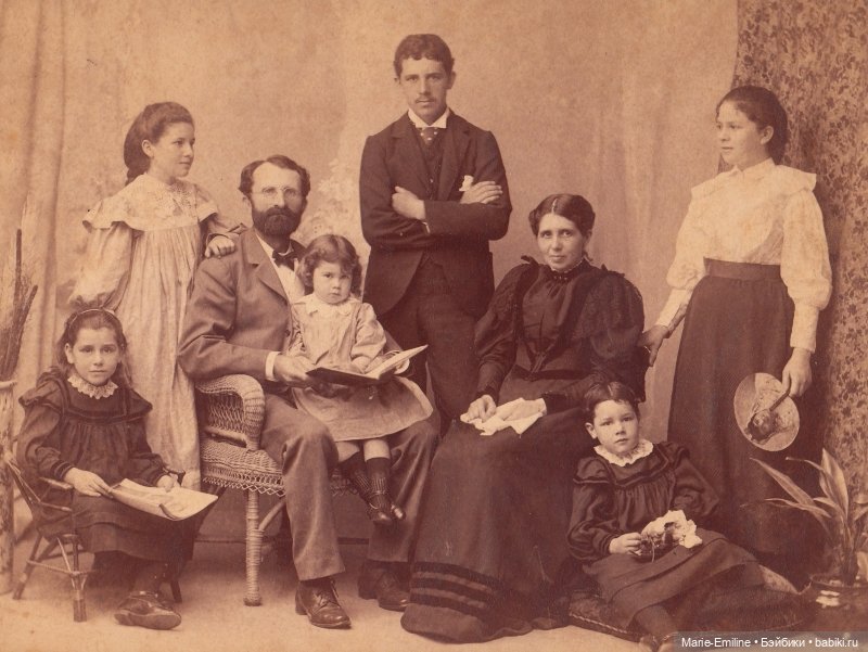 Старинные семейные фотографии (фото 5)