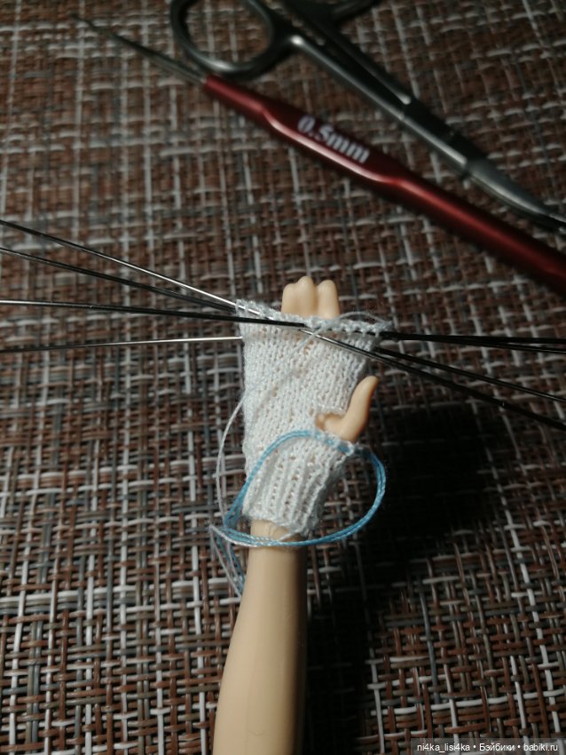 МК Микро варежки для Барби ИТ и пр (фото 4)