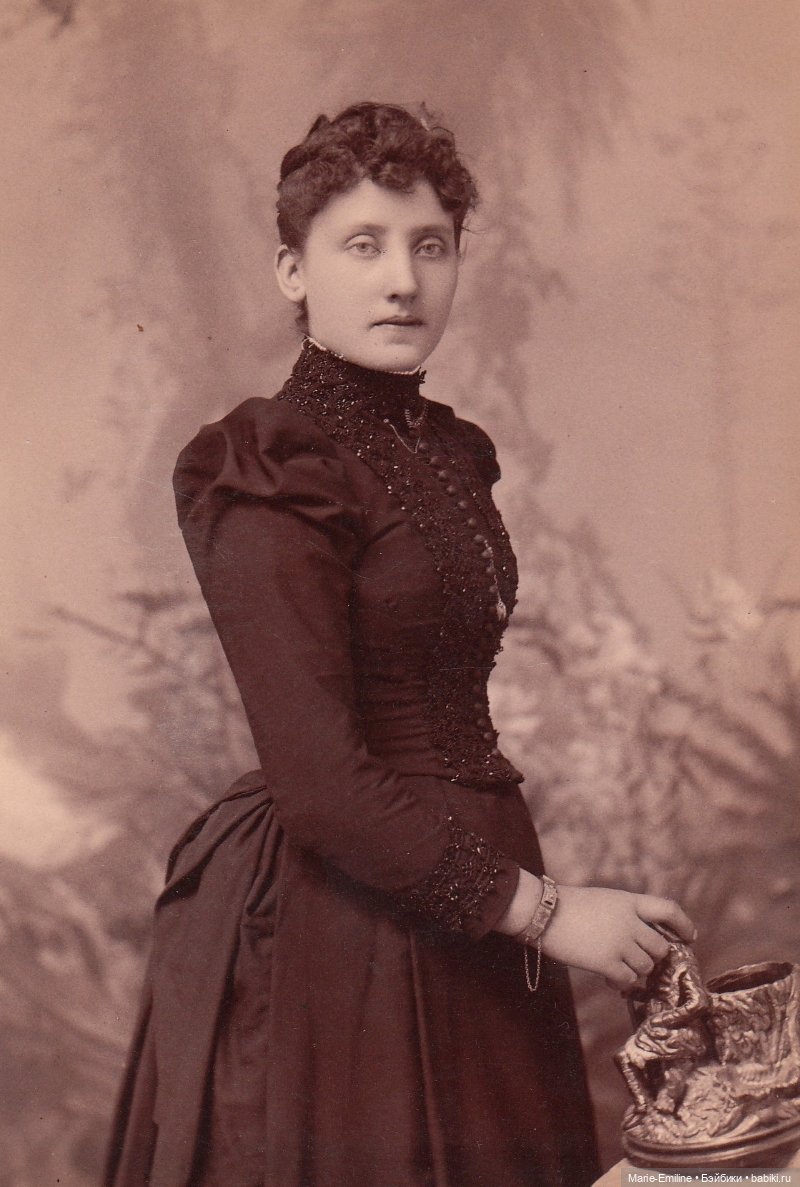 Дамы на старинных фотографиях (фото 10)