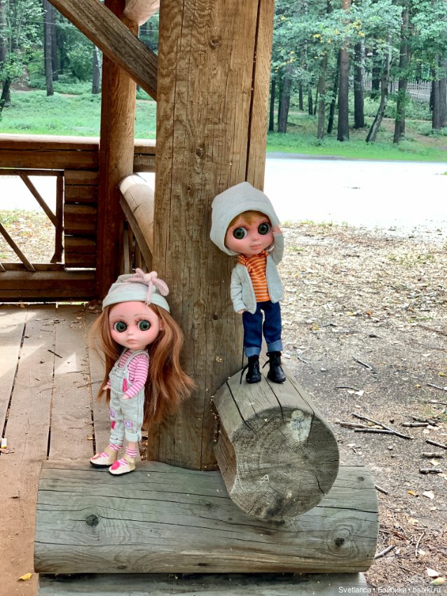 Часть 1. Прогулка в ЦПКиО им. Маяковского г. Екатеринбург с куклами Biggers