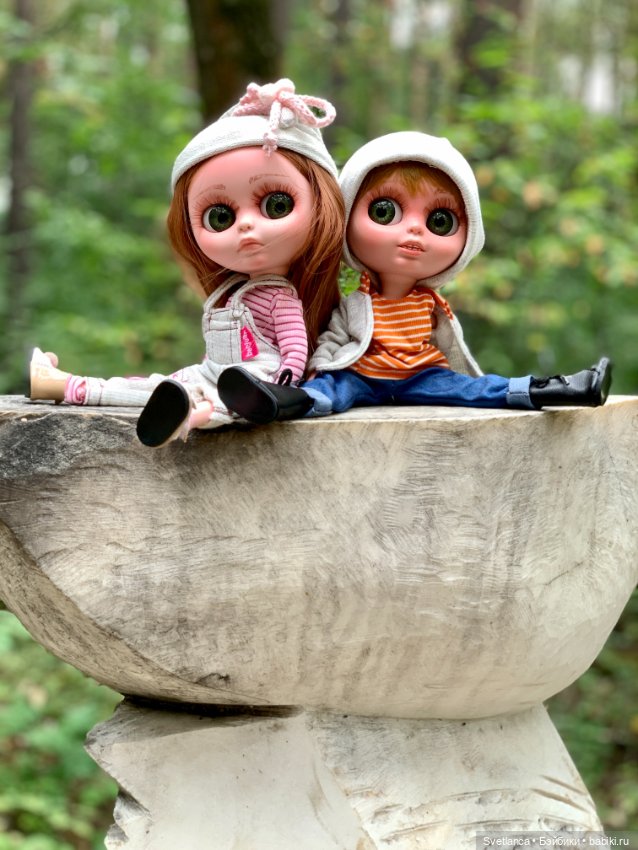 Часть 2. Прогулка в ЦПКиО им. Маяковского г. Екатеринбург с куклами Biggers