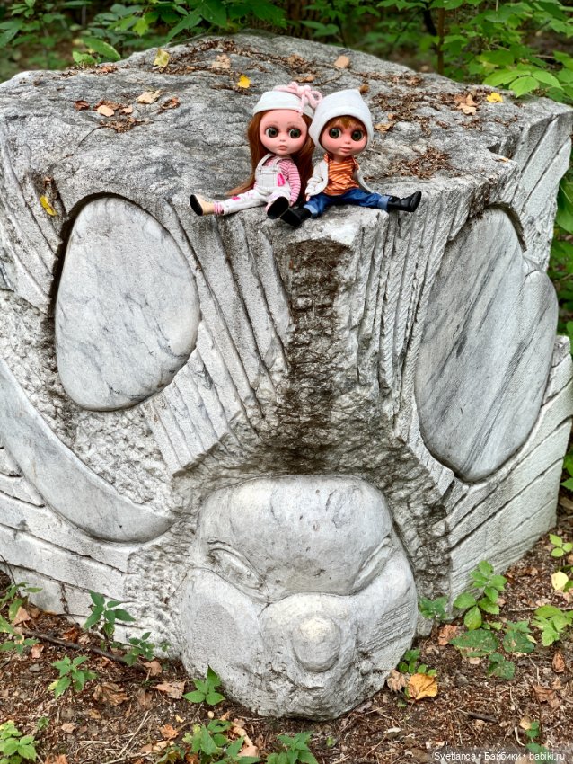 Часть 2. Прогулка в ЦПКиО им. Маяковского г. Екатеринбург с куклами Biggers