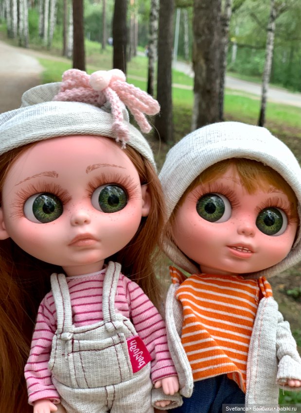 Часть 1. Прогулка в ЦПКиО им. Маяковского г. Екатеринбург с куклами Biggers