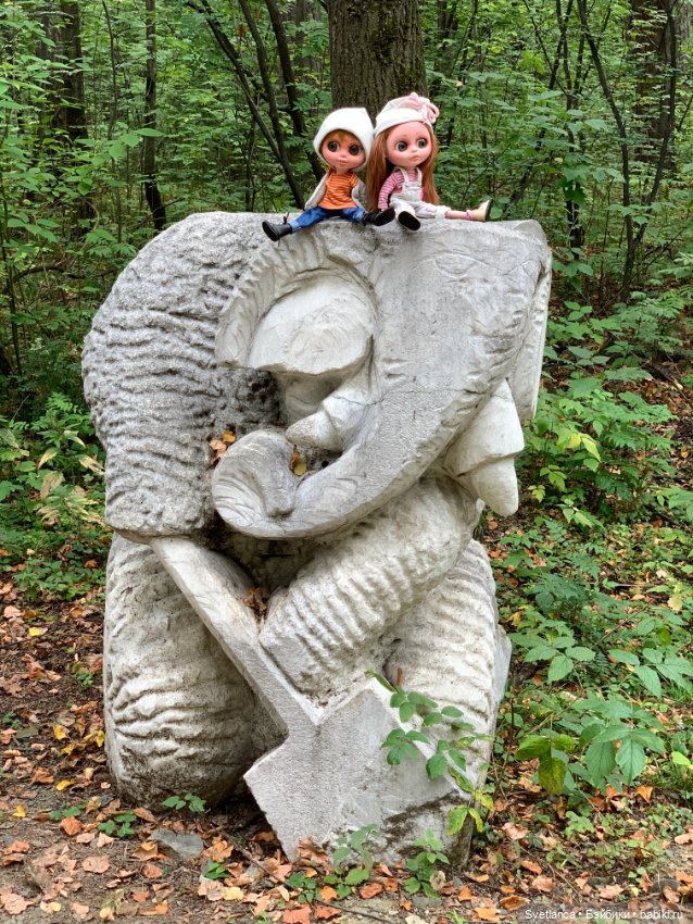 Часть 2. Прогулка в ЦПКиО им. Маяковского г. Екатеринбург с куклами Biggers