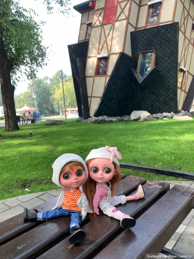 Часть 1. Прогулка в ЦПКиО им. Маяковского г. Екатеринбург с куклами Biggers