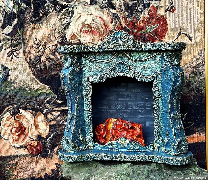 Камин- хамелеон в новом исполнении